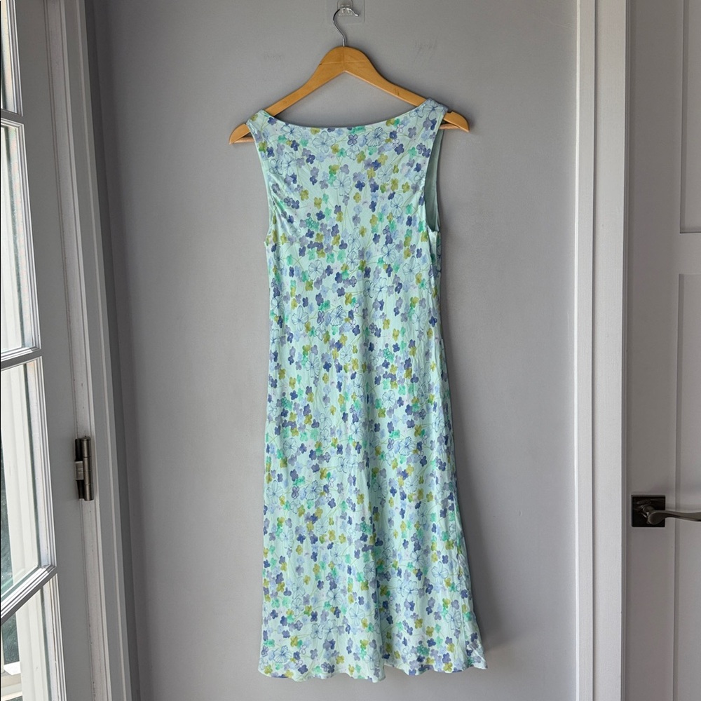 Vintage Y2K Ann Taylor Loft Floral Slip Dress - Picture 4 of 8